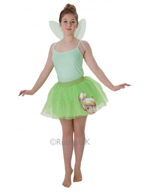 Tinker Bell Tutu & Wings Set Costume 1 Tinker Bell Tutu & Wings Set Costume