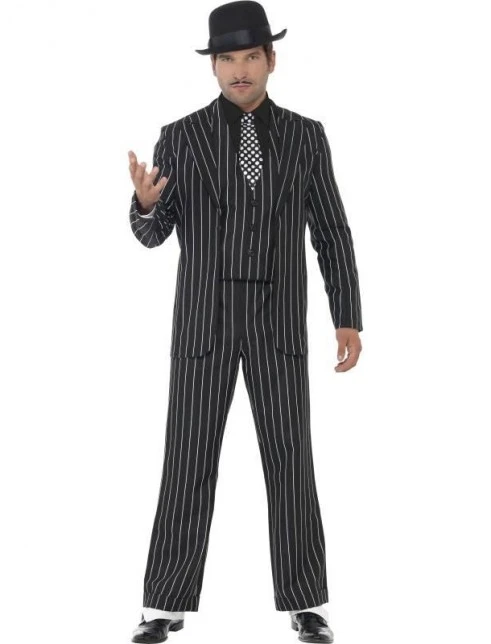 Vintage Gangster Boss Costume 1 Vintage Gangster Boss Costume