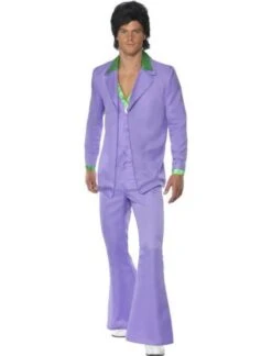 Lavender 1970's Suit Costume