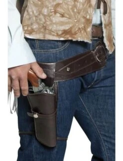 Authentic Western Wandering Gunman Belt & Holster