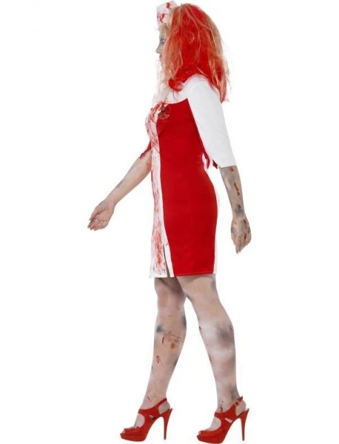 Ladies Curves Zombie Nurse Costume 2 Ladies Curves Zombie Nurse Costume - Image 2