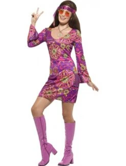 Woodstock Hippie Chick Costume