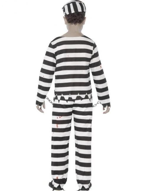Boys Zombie Convict Costume 2 Boys Zombie Convict Costume - Image 2