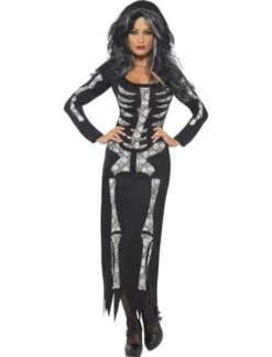 Ladies Skeleton Costume