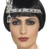 Silver Flapper Jewel Headband