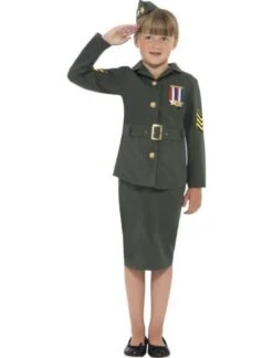 WW2 Army Girl Costume