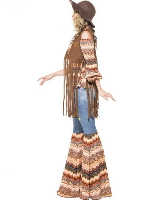 Ladies Harmony Hippie Costume 2 Ladies Harmony Hippie Costume - Image 2