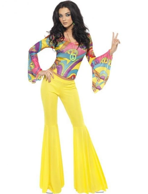 Fever 70s Groovy Babe Costume 2 Fever 70s Groovy Babe Costume - Image 2