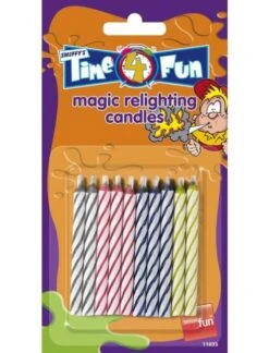 Magic Relighting Candles, Time 4 Fun