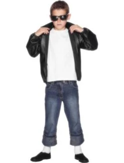 Boys Grease T-Bird Jacket Costume