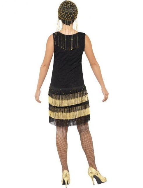 1920's Fringed Flapper Costume 2 1920's Fringed Flapper Costume - Image 2