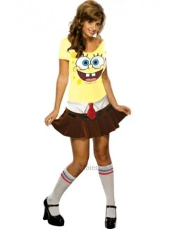 Ladies Adult Sponge Babe Costume