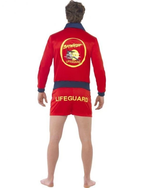 Men's Baywatch Lifeguard Costume For Adults - Medium 38 - 40 3 Men's Baywatch Lifeguard Costume For Adults - Medium 38 - 40 - Image 3