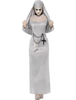 Ladies Gothic Nun Costume