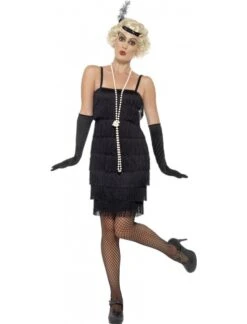 20s Black Flapper Costume