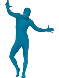 Blue Second Skin Suit Costume