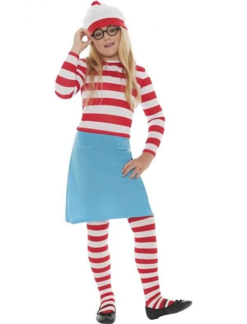 Where's Wally? Wenda Child Costume 1 Where's Wally? Wenda Child Costume