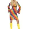 Rainbow Hippie Costume
