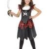 Pirate Skull And Crossbones Girl Costume
