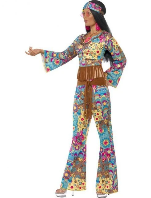 Hippy Flower Power Costume 2 Hippy Flower Power Costume - Image 2