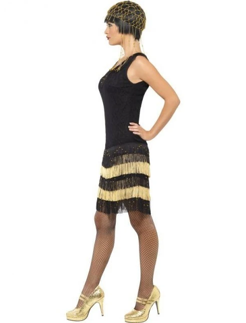 1920's Fringed Flapper Costume 3 1920's Fringed Flapper Costume - Image 3