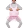 Ballerina Hippo Costume, Foam Bonded
