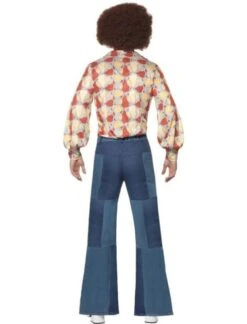 Mens Patchwork Flares, Denim Look -Rawr Cosplay Store 896324F12691AE7C5C3383FD5FA702AE 1