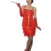 20s Red Flapper Costume