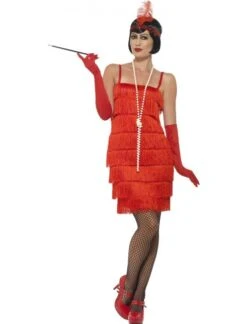 20s Red Flapper Costume