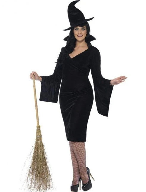 Ladies Curves Witch Costume 1 Ladies Curves Witch Costume