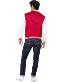 Mens 50's College Jock Letterman Jacket Costume -Rawr Cosplay Store 999B0599F719BD9A628EE9B19C56F53E