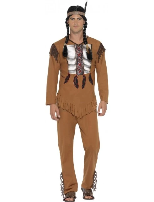 Native American Inspired Warrior Costume 1 Native American Inspired Warrior Costume