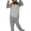 Adult Elephant Costume Unisex Onsie With Hood