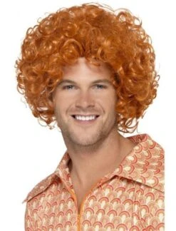 Mens Curly Afro Wig