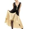 20s Gatsby Girl Costume, Black And Gold