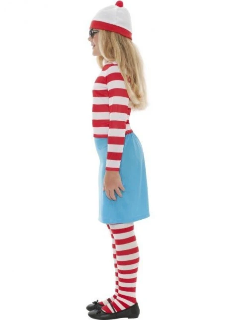 Where's Wally? Wenda Child Costume 2 Where's Wally? Wenda Child Costume - Image 2