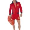 Men's Baywatch Lifeguard Costume For Adults - Medium 38 - 40