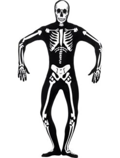 Skeleton Glow In The Dark Second Skin Costume