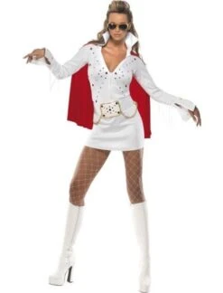 Ladies Elvis Viva Las Vegas White Costume -Rawr Cosplay Store EE7A05988F0B55D35CB5D9806ED745E2 1