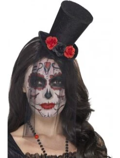 Day Of The Dead Mini Top Hat