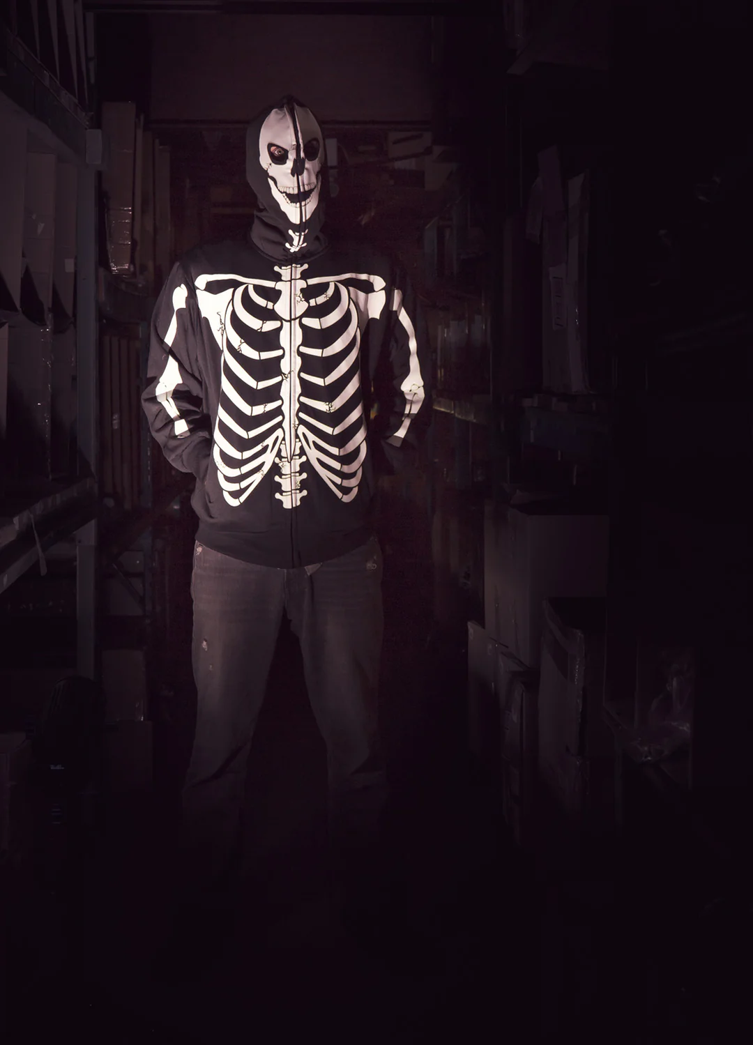 Rawr Cosplay Store -Rawr Cosplay Store Skeleton glow ls